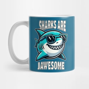 Sharks Are Jawsome Mug